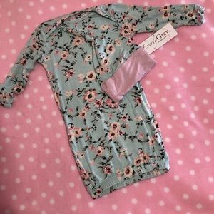 Everly Grey Sleep Sac with Hat